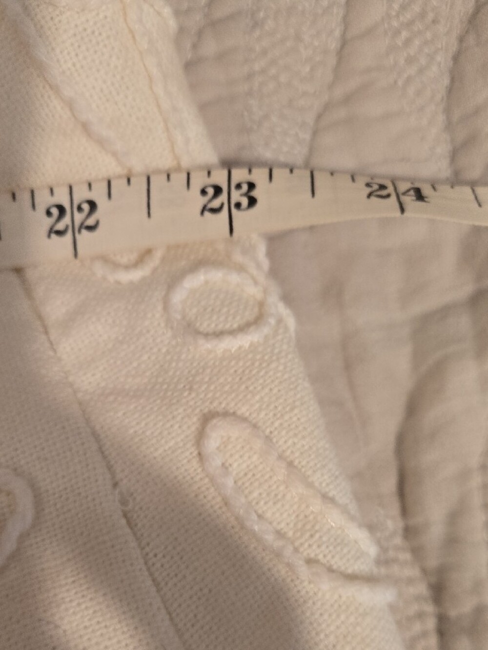 Dialogue Cream Embroidered Button-Front Jacket - Picture 5 of 5